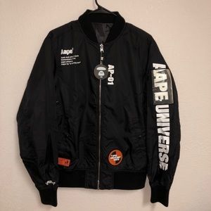 AAPE by A Bathing Ape Reversible Bomber